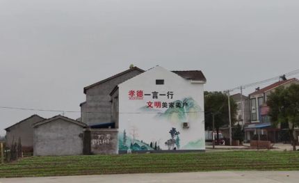 潜江新农村墙绘