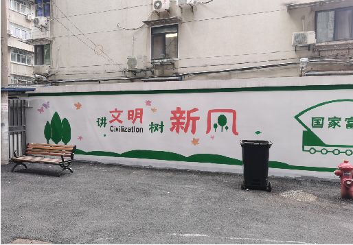 潜江社区墙绘